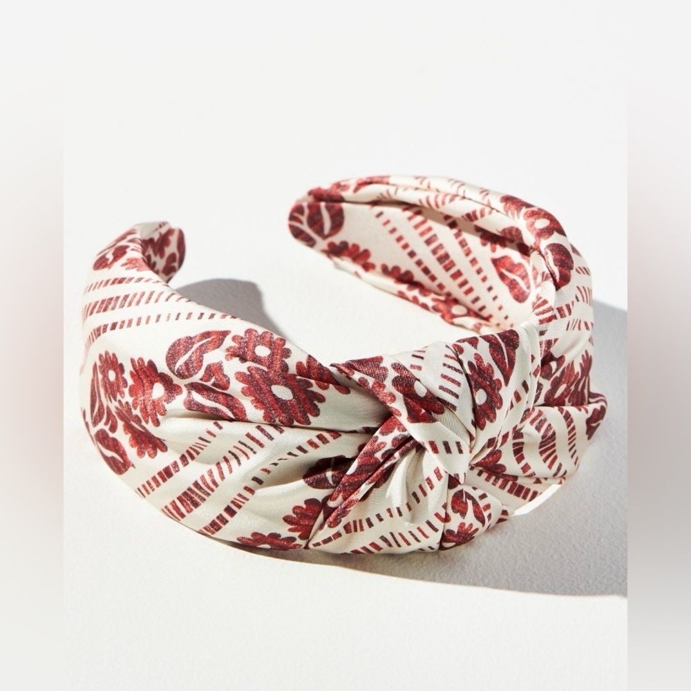 ‼️RARE‼️🎸ANTHROPOLOGIE🎸🔥NWT🔥Soft Western Top-Knot Headband
